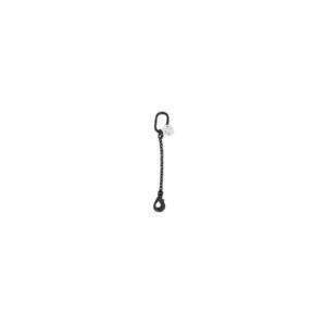 ELLERchain 1-leg - 8mm - black - L=4.0m - hook