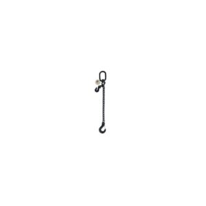 ELLERchain 1-leg - 8mm - black - L=2.0m - hook and shortener