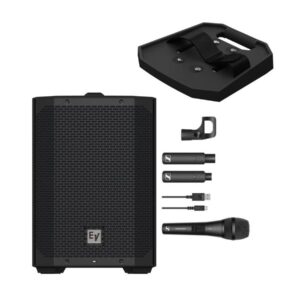 EV EVERSE 8-Schwarz Bundle mit Tray + Sennheiser Sennheiser XSW-D VOCAL SET