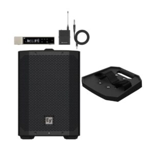 EV EVERSE 8-Schwarz Bundle mit Tray + Sennheiser EW-D CI1