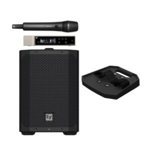 EV EVERSE 8-Schwarz Bundle mit Tray + Sennheiser EW-D 835-S