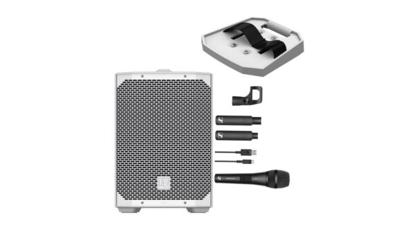 EV EVERSE 8-Weiß Bundle mit Tray + Sennheiser Sennheiser XSW-D VOCAL SET