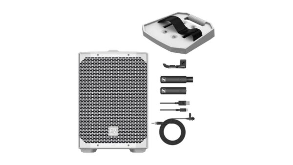 EV EVERSE 8-Weiß Bundle mit Tray + Sennheiser XSW-D LAVALIER SET