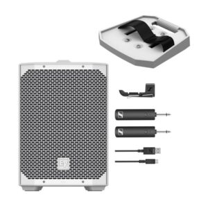 EV EVERSE 8-Weiß Bundle mit Tray + Sennheiser XSW-D INSTRUMENT BASE SET