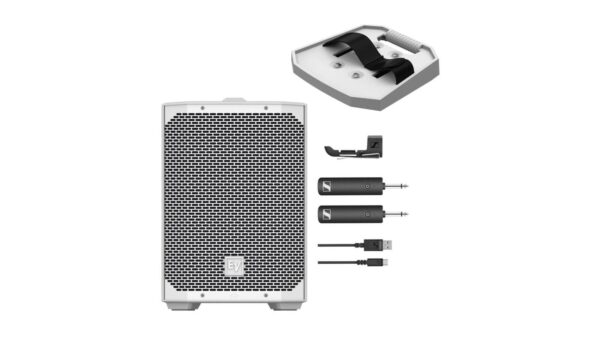 EV EVERSE 8-Weiß Bundle mit Tray + Sennheiser XSW-D INSTRUMENT BASE SET