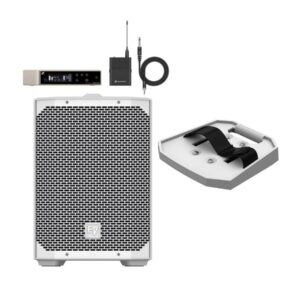 EV EVERSE 8-Weiß Bundle mit Tray + Sennheiser EW-D CI1