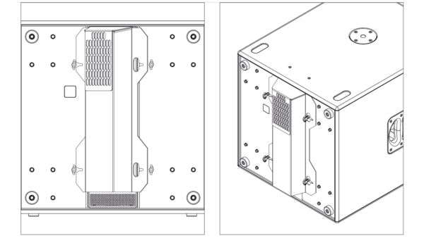 HK Audio Rear Protection Plate for Subwoofer