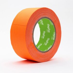 Megatape UT120 Beschreibbares fluor Gaffer-Band 19 mm x 25 mtr Orange