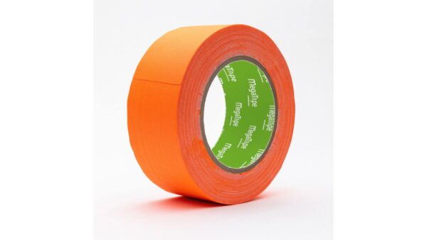 Megatape UT120 Beschreibbares fluor Gaffer-Band 19 mm x 25 mtr Orange