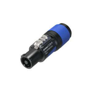 Neutrik NAC3FXXA-W-S 6-12mm AC-Netzkabelstecker - Blau