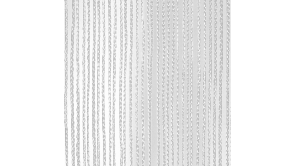 Wentex String Curtain Weiß 220 gram/m² 300cm x 300cm (B x H) - glatt