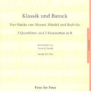 Blässerquartett Klassik und Barock - 4 Stücke