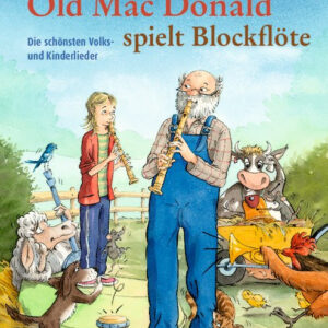 Spielband für Blockflöte Old MacDonald spielt Blockflöte