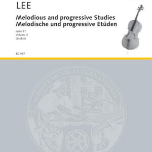 Etüden für Cello Melodische + progressive Etüden