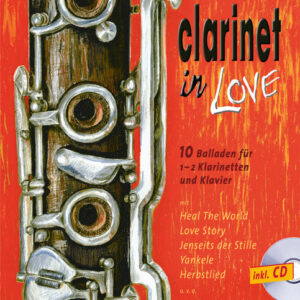 Spielband Klarinette Clarinet in Love - 10 Balladen