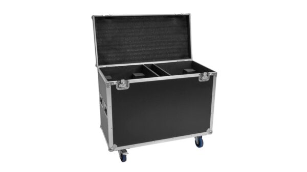 ROADINGER Flightcase 2x IP TMH-H760 mit Rollen