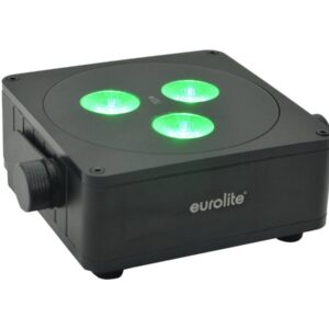 EUROLITE AKKU IP Flat Light 3 sw