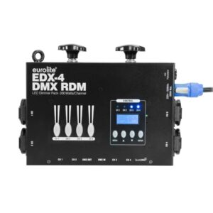 EUROLITE EDX-4 DMX RDM LED-Dimmerpack