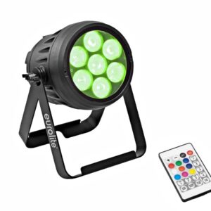 EUROLITE LED IP PAR 7x10W RGBL Spot