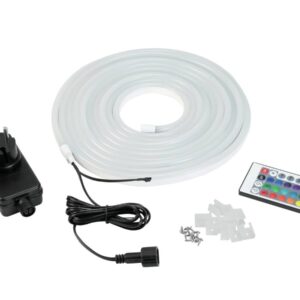 EUROLITE LED Neon Flex 24V RGB 5m mit IR Set