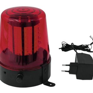 EUROLITE LED Polizeilicht 108 LEDs rot Classic