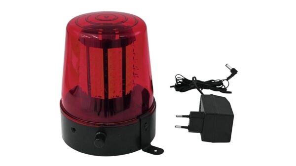 EUROLITE LED Polizeilicht 108 LEDs rot Classic