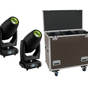 FUTURELIGHT Set 2x DMH-300 CMY Moving-Head + Case