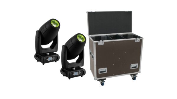 FUTURELIGHT Set 2x DMH-300 CMY Moving-Head + Case