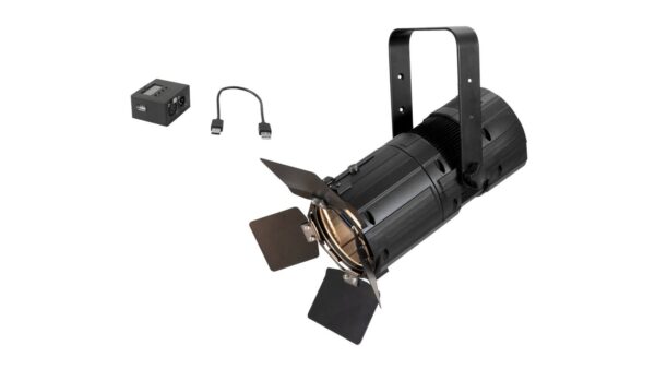 EUROLITE Set LED PFR-50 WW Fresnel Spot + DMX-Interface