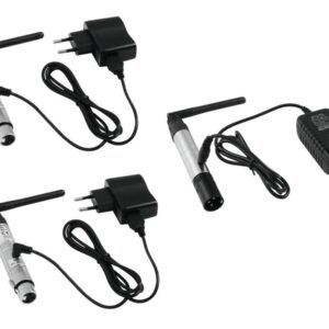 EUROLITE Set QuickDMX 1x Sender + 2x Empfänger