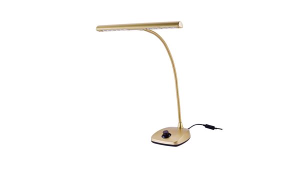 König & Meyer LED Pianoleuchte 12298 goldfarbig