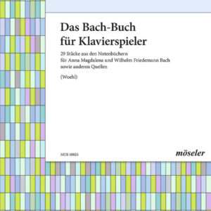 Sammelband für Klavier Das Bach Buch für Klavierspieler