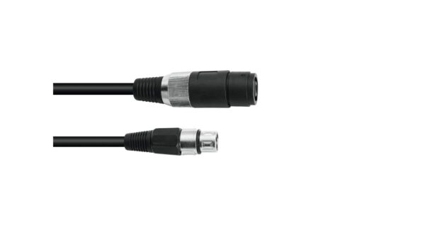 OMNITRONIC Adapterkabel Speaker(F)/XLR(F) 1m sw