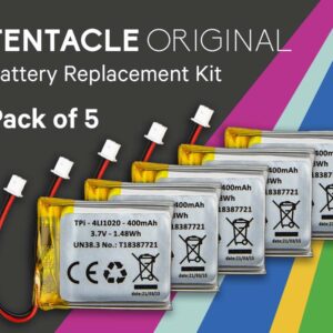 Tentacle ORIGINAL - Batterie-Austausch-Set - 5er Pack