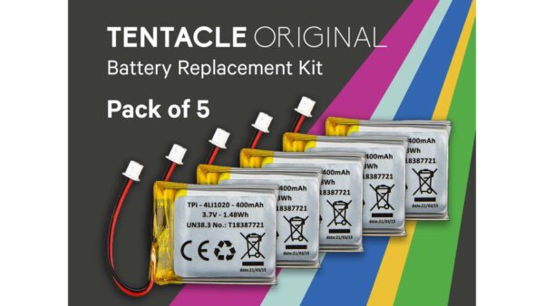 Tentacle ORIGINAL - Batterie-Austausch-Set - 5er Pack