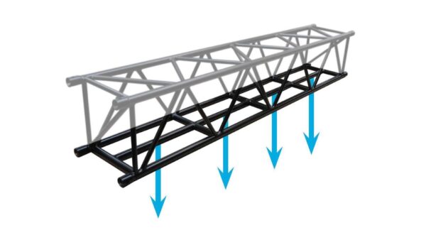 Prolyte Truss S52SV-L100 Gerade 1m mit Mitteltube