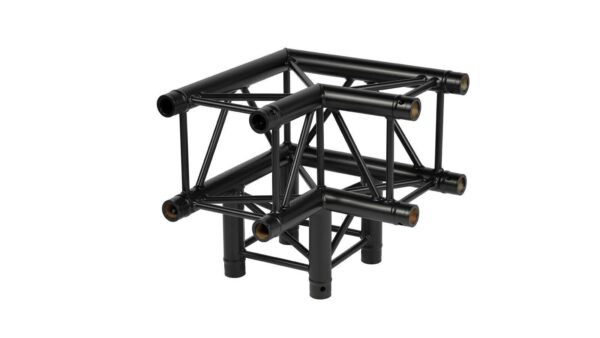 Prolyte Truss H30V-C012 Winkel 3-Wege 90 Grad unten rechts schwarz