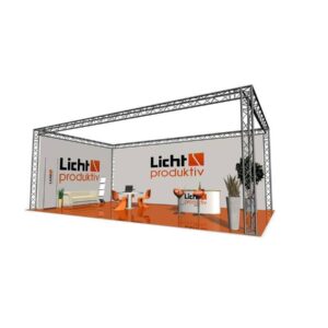 Prolyte X30D Messestand 10 x 5 x 3 m 3-Punkt