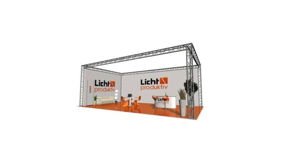 Prolyte X30D Messestand 10 x 5 x 3 m 3-Punkt