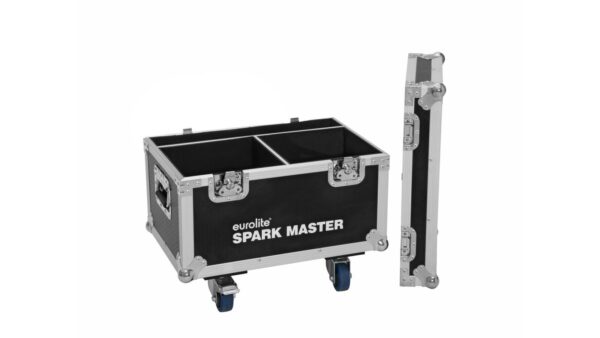 ROADINGER Flightcase 2x Spark Master mit Rollen