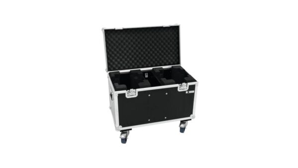 ROADINGER Flightcase 2x TMH-X5 mit Rollen