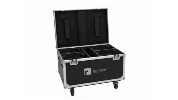 ROADINGER Flightcase 4x EYE-740 MK2 mit Rollen