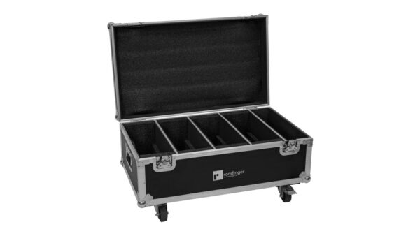 ROADINGER Flightcase 4x LED CLS-18 QCL RGB/WW