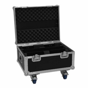 ROADINGER Flightcase 4x LED CLS-9 QCL RGB/WW 9x7W