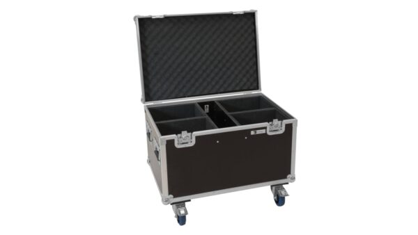 ROADINGER Flightcase 4x LED Theatre COB 200 Serie