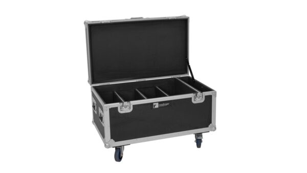 ROADINGER Flightcase 4x Multiflood IP 8x10W RGBW Wash