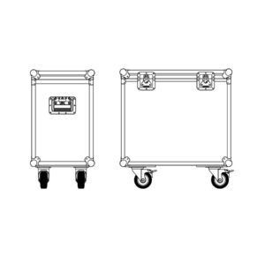 Seeburg Flightcase for 2x A4 / TSM10 + accessories