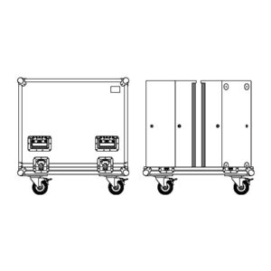 Seeburg Flightcase for 2x A6 / TSM12 + accessories