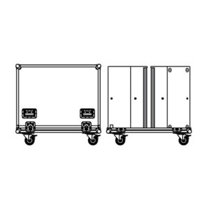 Seeburg Flightcase for 2x A8 / TSM15 + accessories