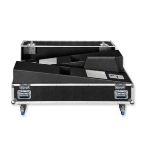 Seeburg Flightcase for 2x GLSubdp + Base Plate small